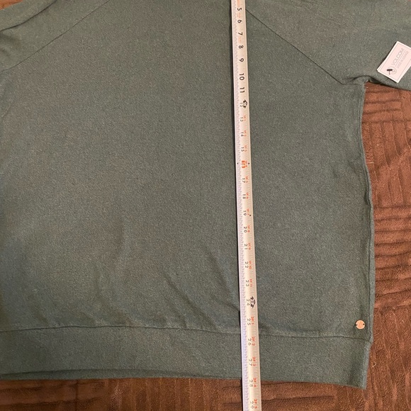 Volcom Lil Fleece Crew Dark Pine - Picture 12 of 13